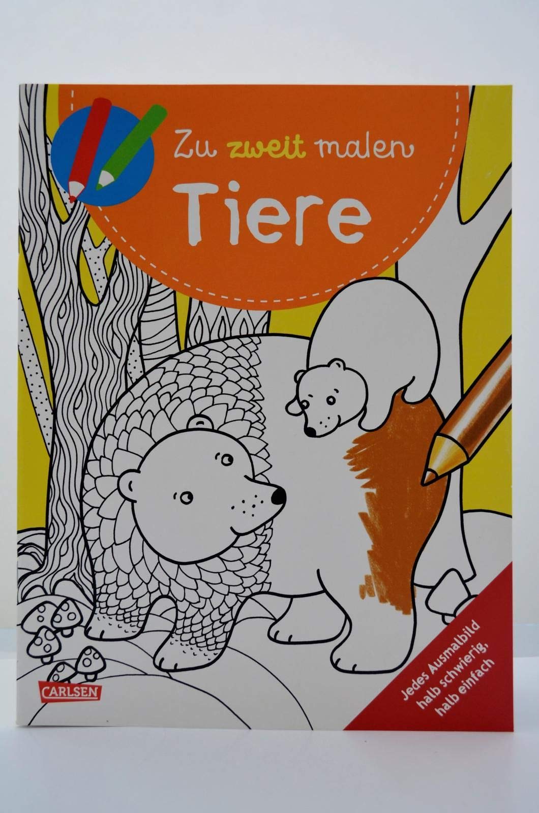 Zu Zweit Malen Tiere Legien Sabine Amazon De Bucher