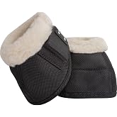 Classic Dyno No Turn Fleece Bell Boots Black LARGE