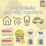Toddler Essentials Easy Pour Potty Dark Pink Portable Potty Training Toilet view 11