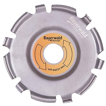 Bayerwald Woodcarver ø 115 Mm Frässcheibe Für Winkelschleifer Zur