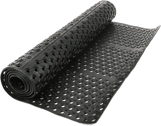 ybaymy Rubber Doormat Large Outdoor Rubber Entrance Matting Anti