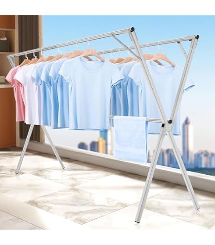 Mejores Tendederos Plegables Tendederos De Ropa Exteriores Amazon