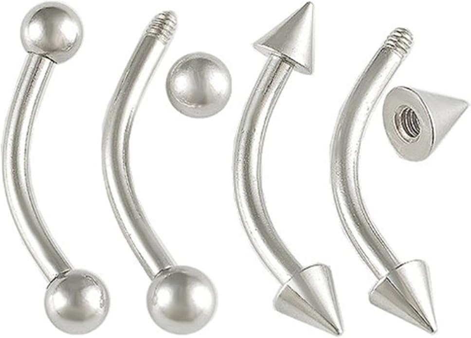 Bridge Piercing Straight Or Curved Barbell