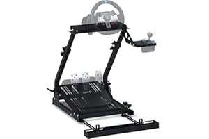 GT Omega Classic Wheel Stand - Compatible with Logitech G923, G29, & G920 and Thrustmaster T300, T500, TX & TH8A, Comes with 