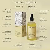 Forest & Shore Hair Growth Oil 100 Natural Caffeine Biotin Castor Argan view 5
