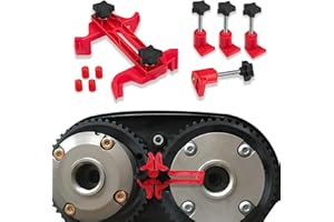 Wedcool Cam Lock Tool Set, Universal Dual Cam Clamp Camshaft Locking Tool Kit, Sprocket Gear Locking Tool Kit, Car Main Cam T