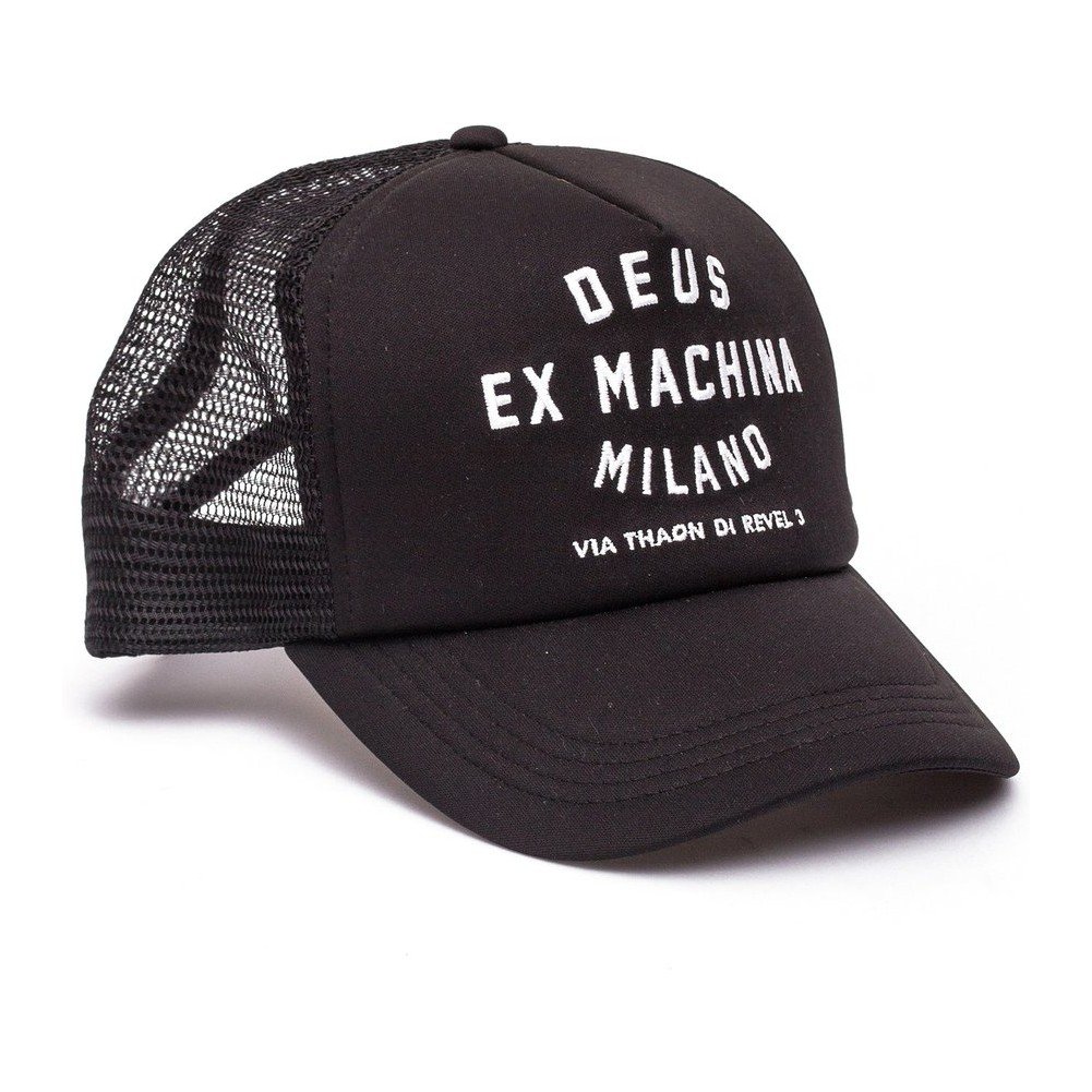 Deus ex machina Milano Address - Cap - Black