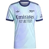 adidas Men's Soccer Arsenal 24/25 Third Jersey - Bold Design with Recycled Materials for Energetic Support (US, Alpha, Medium, Regular, Regular, Aqua)