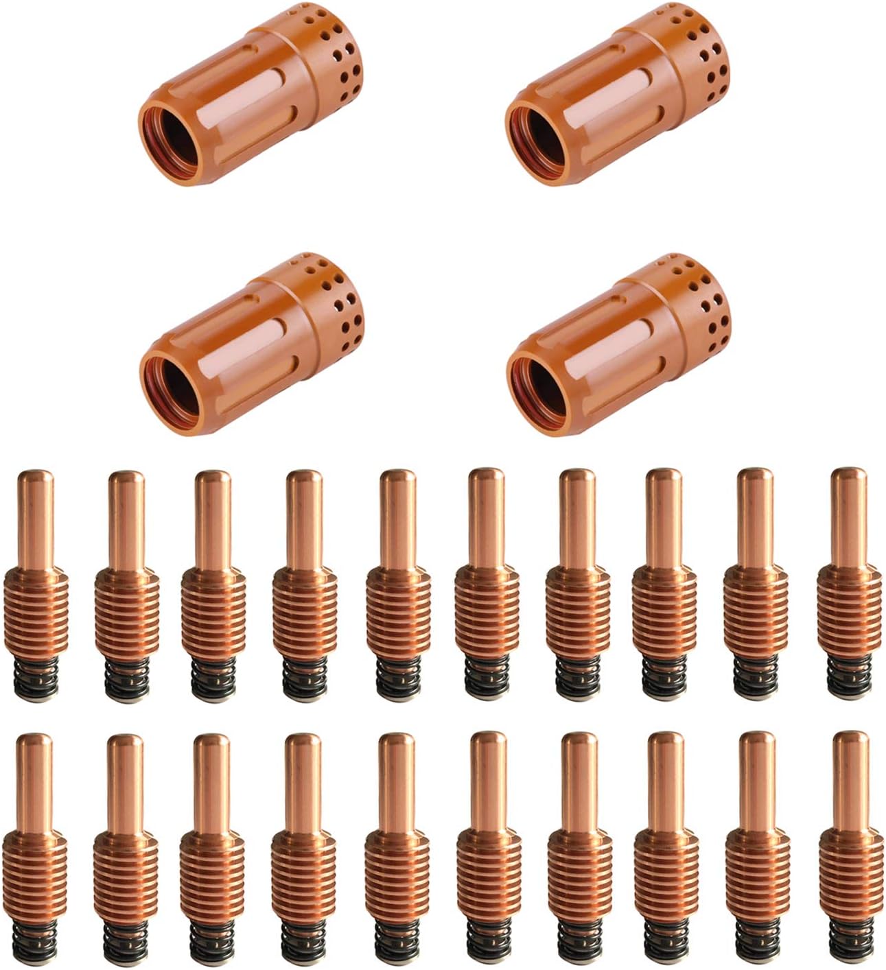 Donwind 4pcs 220857 Swirl Ring & 20pcs 220842 plasma electrodes Fits 65 & 85 & 105 HRT HRTs MRT