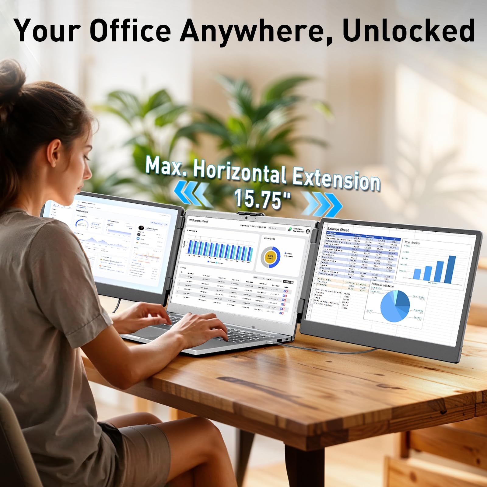 KEFEYA Laptop Screen Extender, 14.2