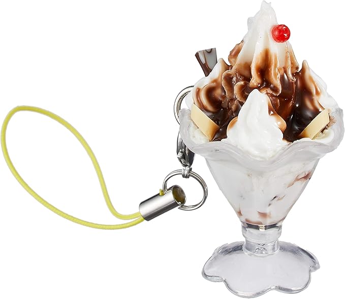Amazon 末武サンプル 食品サンプル携帯ストラップ チョコレートパフェ 約50 S 176 ストラップ マスコット 通販