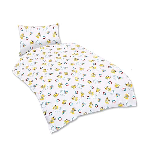 EXKLUSIV HEIMTEXTIL Kinder Bettwäsche Baumwolle 2 teilig Marke (Paul, 135x 100 cm 40x60 cm)