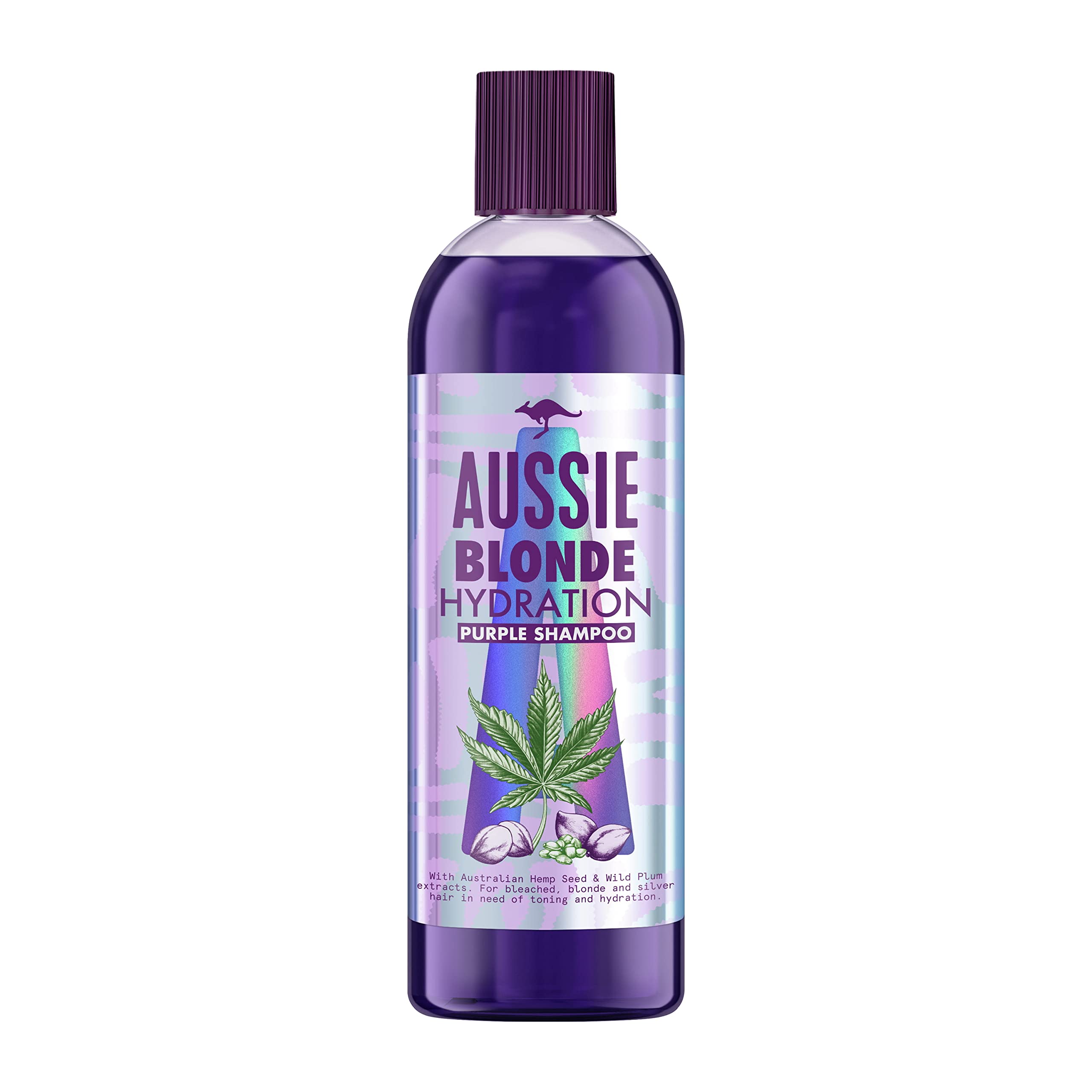Aussie Blonde Hydration Purple Shampoo, 290 ml — image 1