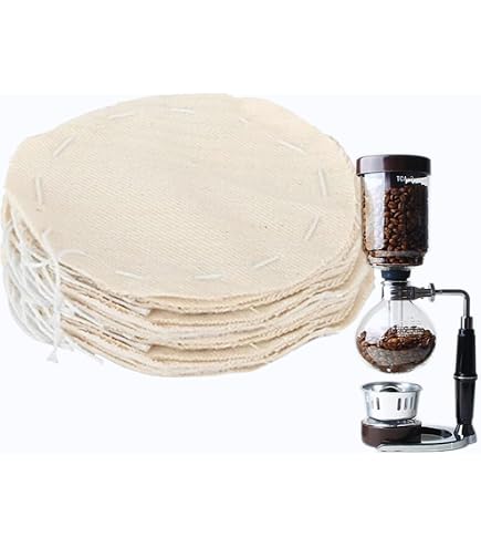 Hario Filtro In Tela Per Caffè Sifone - Modello FS-103, Per Macchine TCA-2, TCA-3, TCA-5, MCA-5