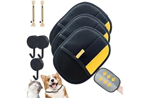 Pure Path Pet Hair Remover Glove,Purepath Pet Hair Remover Glove,Washable Reusable Pure Path Pets Hairs Removal (3PCS)