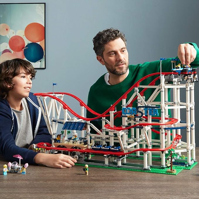 lego roller coaster boost