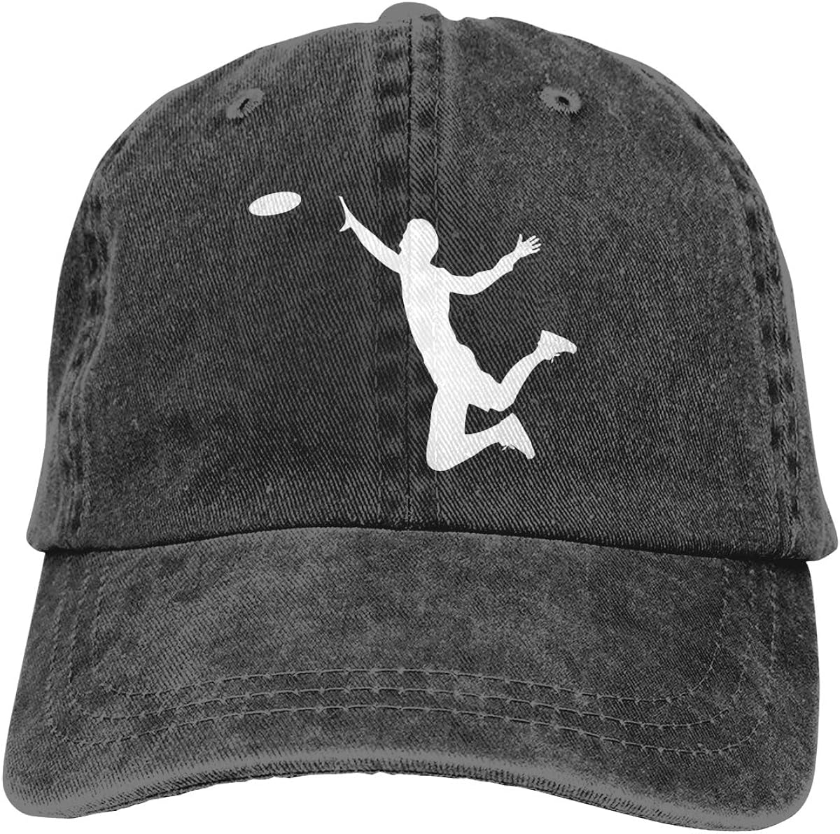 Cantesliki Unisex Ultimate Frisbee Adjustable Hat Cowboy Cap for Mens&Womens