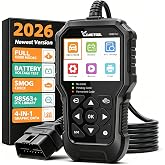 VDIAGTOOL VD30 Pro OBD2 Scanner, Check Engine Code Reader with Live Data | Plug and Play Code Reader for 12V Cars and Trucks , Battery Test, Check I/M Readiness, Read/Clear Codes &amp; Explain Faults