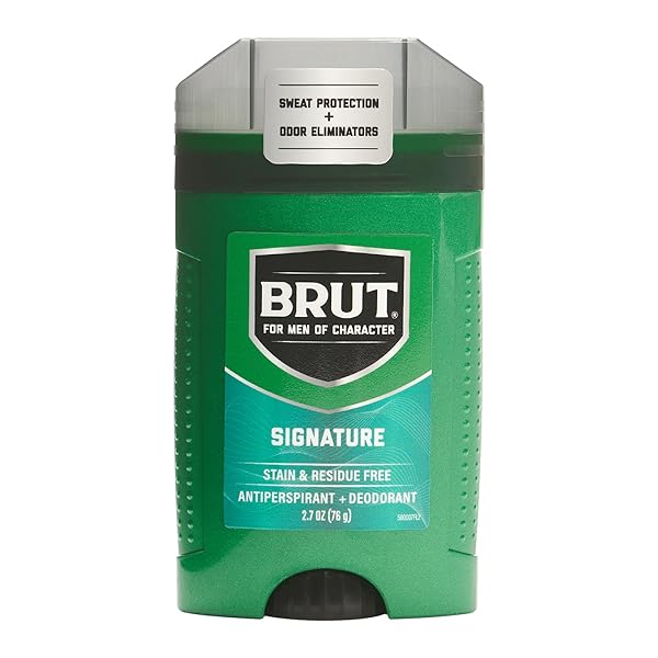 BRUT SIGNATURE SCENT ANTIPERSPIRANT AND DEODORANT – SCENTED...