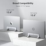 UGREEN Vertical Laptop Stand Aluminum Desk Holder for MacBook Air Pro 15.6" view 6