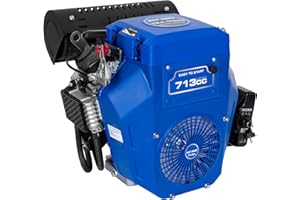 BILT HARD 713cc 23 HP Two-Cylinder Single-Engine with Electric Start, Horizontal 4-Stroke Gas Powered Engine for Log Splitter, Pressure Washer and Water Pump