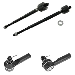 TRQ Front Tie Rod Set Compatible with 1998-2001