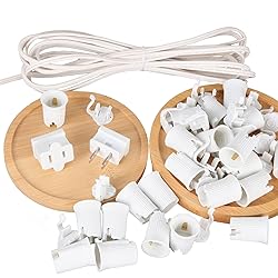 Encoidoz DIY Indoor Outdoor Light String Kit - 25FT