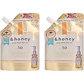Moist Hair Oil Refill 75ml x 2 Pack - Deep Moisturizing for Frizzy, Curly, Dry Hair - Acacia, Manuka, Raw Honey Blend - Eco-Friendly Nourishing Refill Ideal for Smooth & Shiny Hair