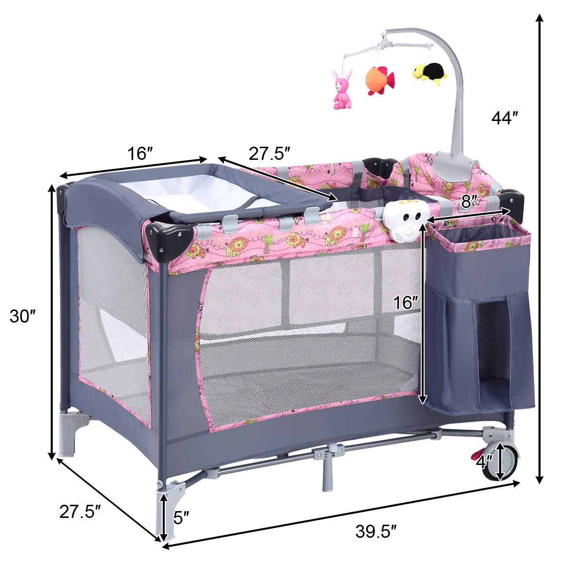 costzon baby playard 3 in 1