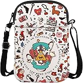 TGBJE Cartoon TV Series Inspired Crossbody Bag Bill Fan Gift Cipher Merchandise Messenger Bags Cartoon Movie Gift (Reality bill CB)