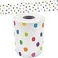 Teacher Created Resources Colorful Painted Dots Straight Rolled Border Trim - 50ft - Decorate Bulletin Boards, Walls, Desks, Windows, Doors, Lockers, Schools, Classrooms, Homeschool & Offices