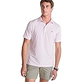 Vineyard Vines Mens St. Jean Stripe Sankaty Performance Polo