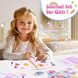 Lavliy 2-Pack Mega Stationery Set for Girls Diary Craft Kit 4-12 view 3