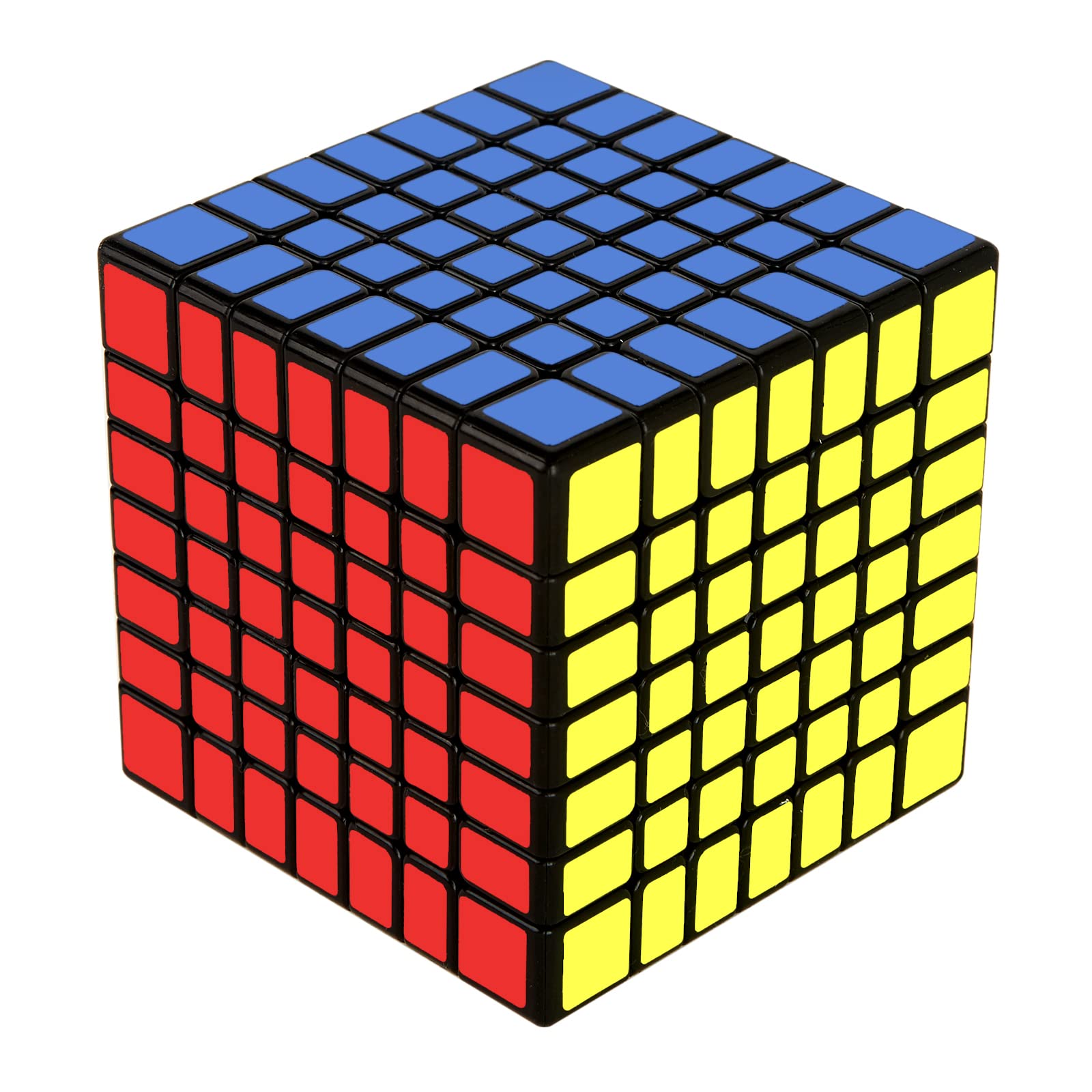ROXENDA Speed Cube, Original Speed Cube Super-Durable Sticker with Vivid Colors (7x7x7) — image 1