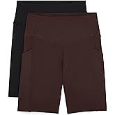 Danskin Womens 2 Pack Crosstrain 7" Bike Shorts