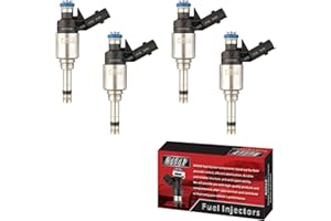 MACAX Set of 4 Fuel Injectors FJ1286 Replacement Compatible with Hyundai Elantra Coupe Elantra GT Tucson Kia Forte Koup Soul 
