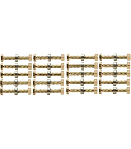 4 Broches De Cisaillement Snowblower - Remplace Murray, Noma, John Deere - 1/10,2 X 50,8 X 4,4 Cm