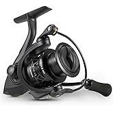 Piscifun Carbon X Spinning Reels, Light to 5.1oz, Carbon Frame and Rotor, 33LBs Max Drag, 10+1 Shielded BB, 5.2:1/6.2:1 High Speed Gear Ratio, Smooth Powerful Saltwater Freshwater Spinning Reel