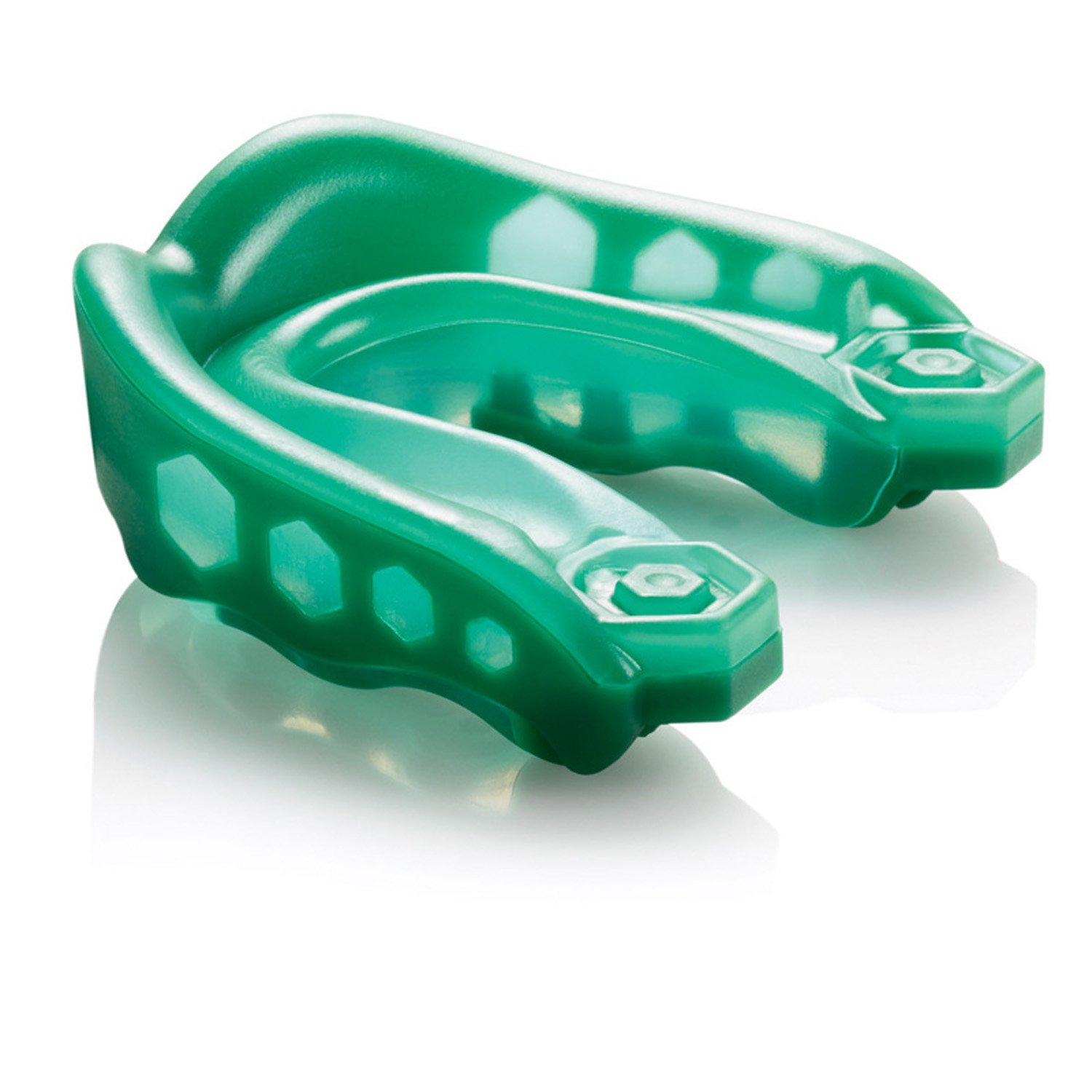 Shock Doctor Adult Gel Max Strapless Mouthguard (Green