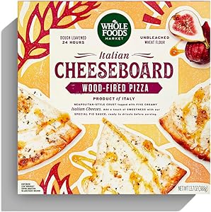 Whole Foods Market, Italian Cheeseboard Pizza, Frozen Wood-Fired, 13.7 Ounce