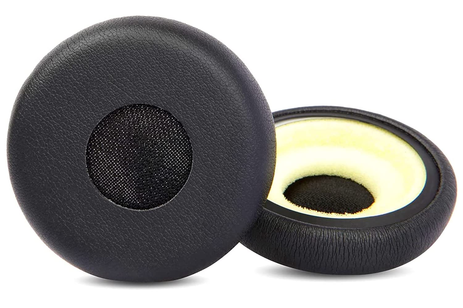 Earpads Replacement for HSC012 Prime Replacement Earpads Cushions Compatible with Jabra HSC016 HSC017 HSC018W Headphones Ear Pads with Softer Protein Leather/Memory Foam