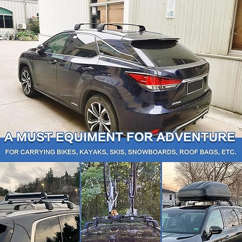 Rx350l Rx450hl Lexus Rx 350 Roof Rack Cross Bars Snailfly Upgraded