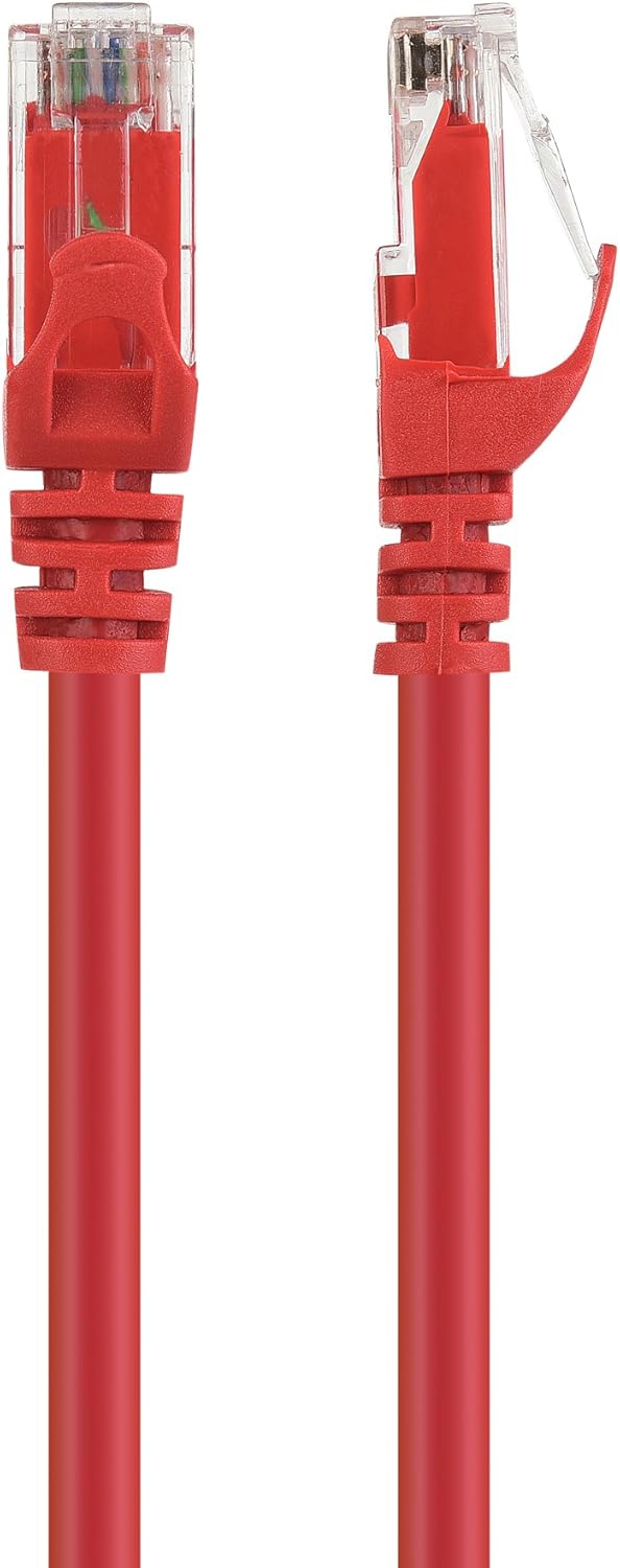 Cable Matters Snagless Cat6 Ethernet Cable (Cat6 Cable, Cat 6 Cable) in Black 25 ft: Computers & Accessories