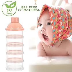 Accmor Formula Dispenser On The Go, 5 Compartments
