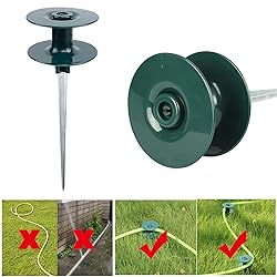 MCDSAJ 8 Pcs Garden Hose Guide Stake,Lawn Hose