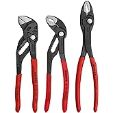 KNIPEX Tools 9K 00 80 156 US 3 Pc Top Selling Pliers Set