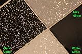 Tile Style Decals 40 Black Glitter Sparkle 6x6 inch Tile Stickers - Kitchen view 7