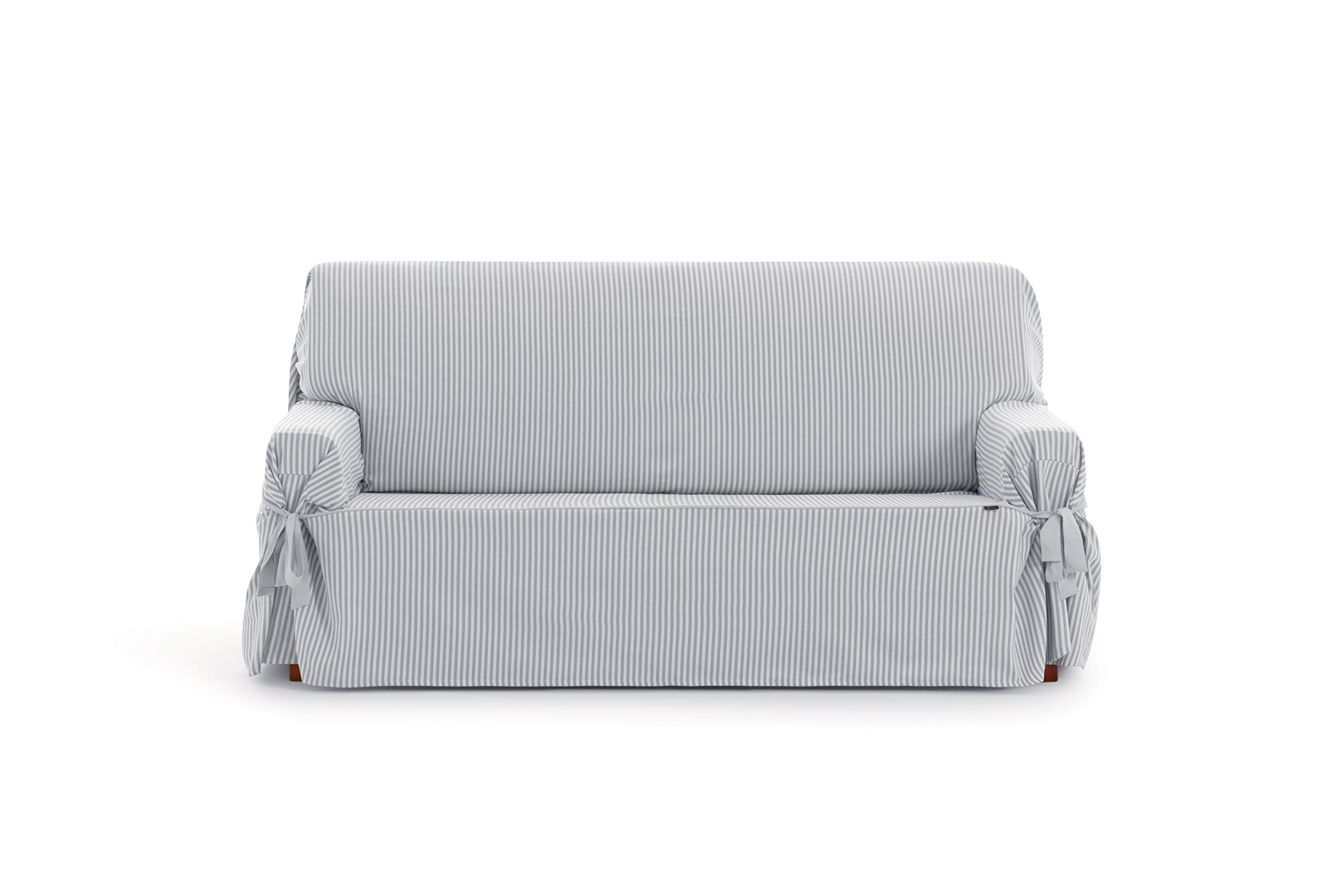 Eysa Sofa Cover, Cotton, Grey, 180-230cm