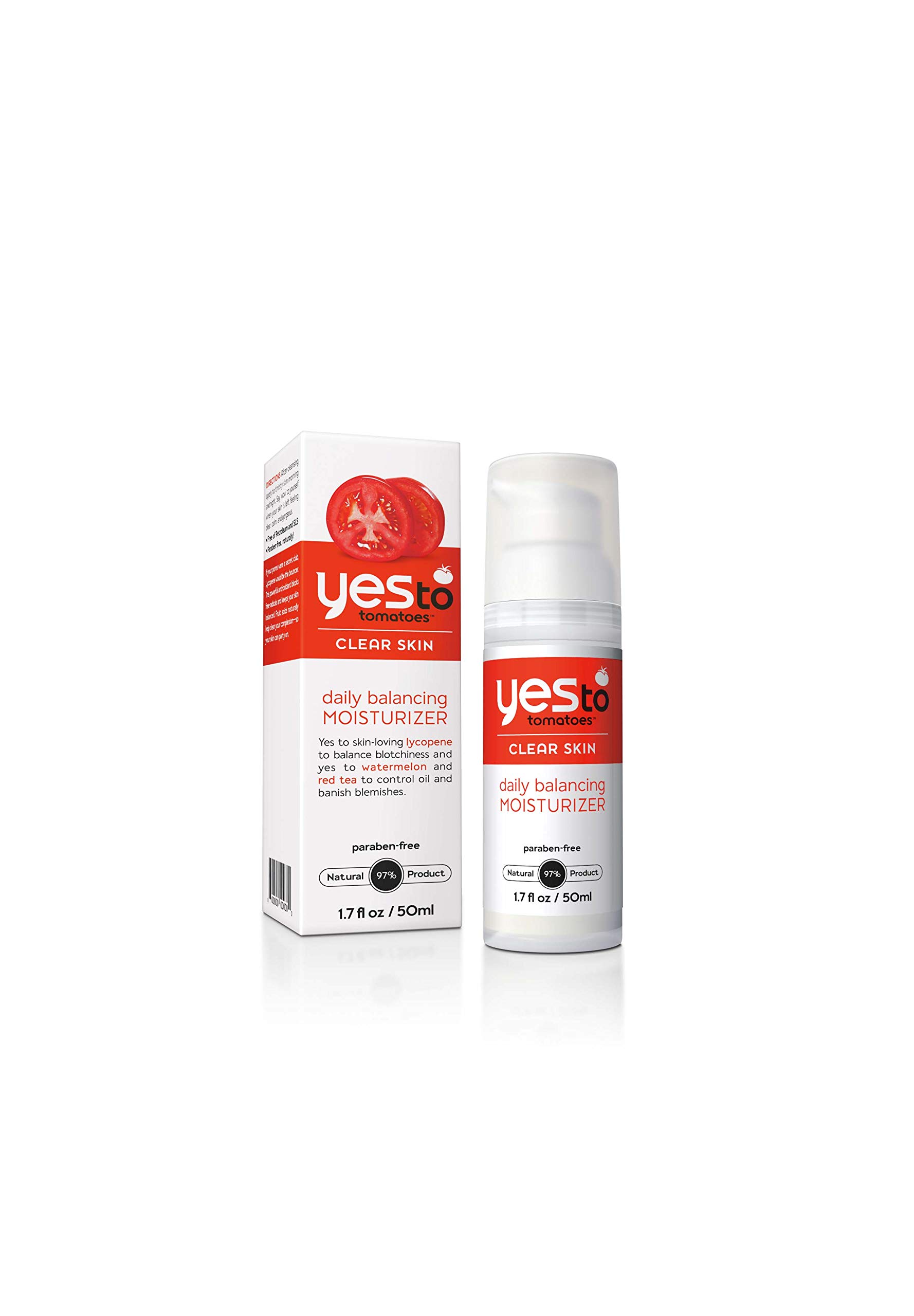 Yes To Daily Balancing Moisturizer, Tomatoes, 1.7 Fluid Ounce