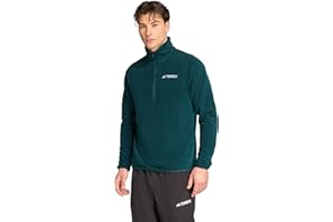 ADIDAS ORIGINALS adidas mens Terrex Multi Essentials Half-zip Fleece Hiking Jacket